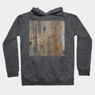 whimsical daisy flower engraved wood barnwood Hoodie